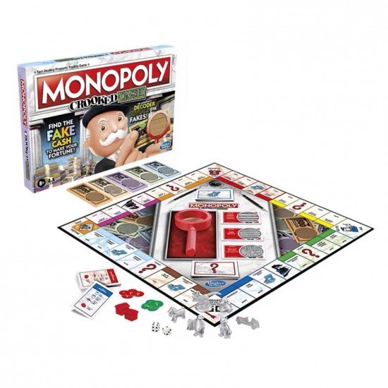 Hasbro monopoly real estate tycoon classic Boardgame---The second generation of crooked cash