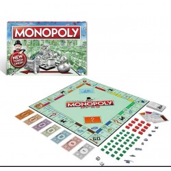 Hasbro monopoly real estate tycoon classic Boardgame---Classic Edition