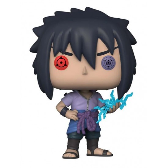 AAA Anime Naruto Sasuke Rinnegan Pop! Glow Chase Vinyl Figure #1023