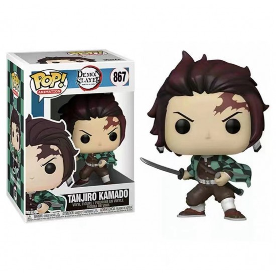 Funko POP! Animation: Demon Slayer - Tanjiro Kamado Vinyl Figure #867 Funko POP! Animation: Demon Slayer - Tanjiro Kamado Vinyl Figure #867