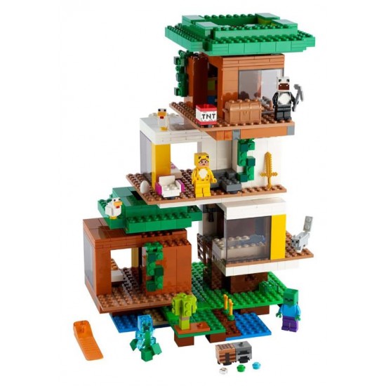 Minecraft The Modern Treehouse Building Set Minecraft The Modern Treehouse Building Set