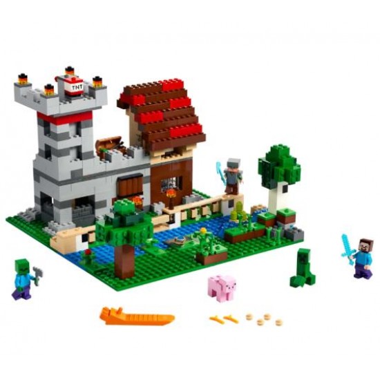 Minecraft Crafting Box 3.0 Building Block Playset Minecraft Crafting Box 3.0 Building Block Playset
