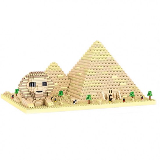 Pyramid Building Blocks Toy Set