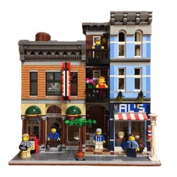 Detective Agency Street View series Building Blocks Toy Set