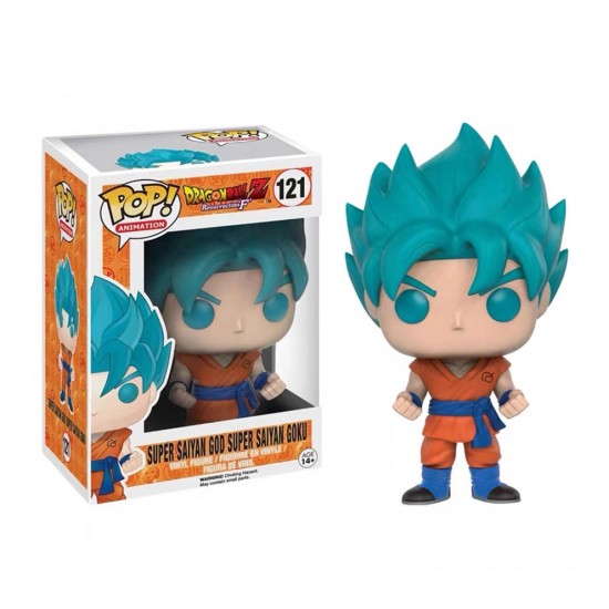 Funko Pop! Animation Dragonball Super Super Saiyan God Super Saiyan Goku #121 Funko Pop! Animation Dragonball Super Super Saiyan God Super Saiyan Goku #121