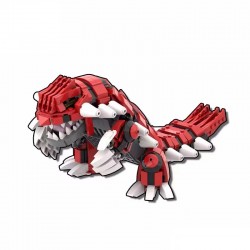 Pokémon Groudon Building Blocks Toy Set