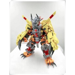 Digital monster War Greymon Building Blocks Toy Set