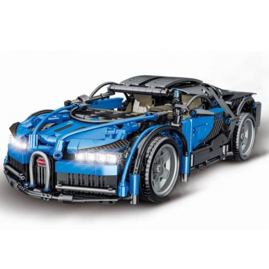 (AL) 023001-1 MORK Original Bugatti Supercar Sports Racing Building Blocks (AL) 023001-1 MORK Original Bugatti Supercar Sports Racing Building Blocks