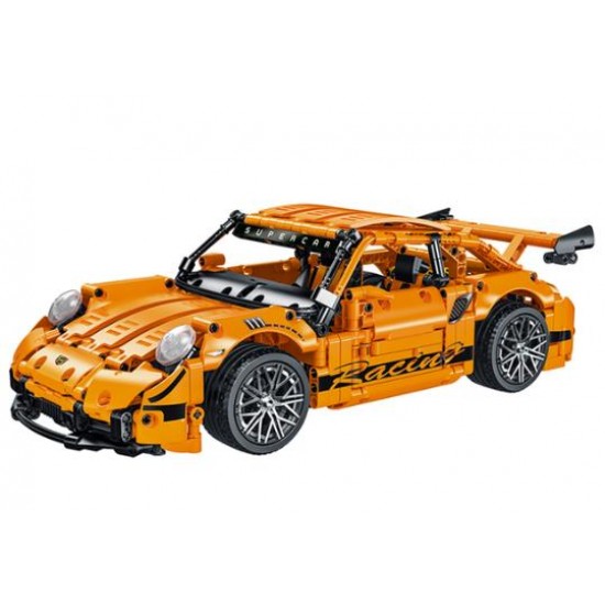 (AL) 023024-1 MORK Original Porsche GT orange Sports Racing Building Blocks