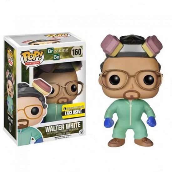 Funko POP Breaking Bad Walter White Green Action Figure #160 Funko POP Breaking Bad Walter White Green Action Figure #160