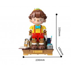 Pinocchio Building Block Toy Set