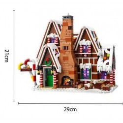 Gingerbread House Building Block Toy Set
