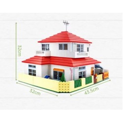 Crayon Shin-chan‘home Building Block Toy Set