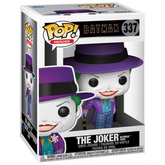 Funko Pop! Heroes:Batman 1989-Joker with Hat (Styles May Vary) Funko Pop! Heroes:Batman 1989-Joker with Hat (Styles May Vary)