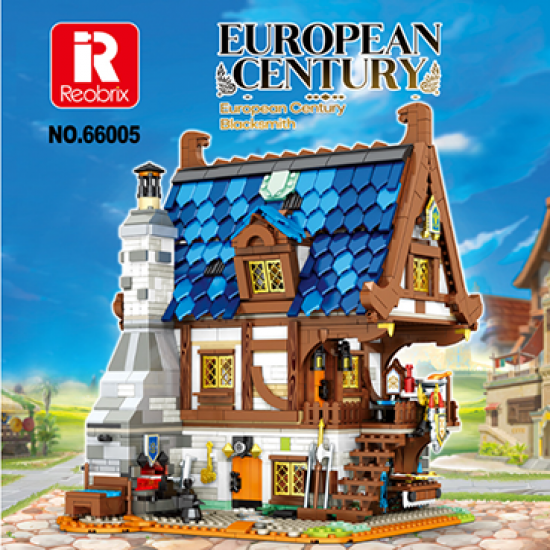 European Century Building Blocks - Blacksmith(2366 pcs) - 66005 European Century Building Blocks - Blacksmith(2366 pcs) - 66005