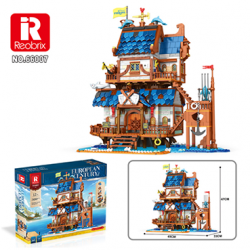 European Century Building Blocks - Fishing Store（2450 pcs） - 66007