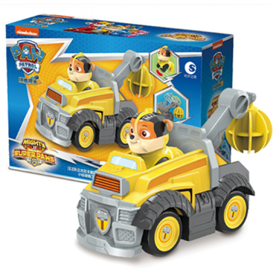 Paw Patrol, Mighty Pups Super Paws Rubble’s Deluxe Vehicle Paw Patrol, Mighty Pups Super Paws Rubble’s Deluxe Vehicle