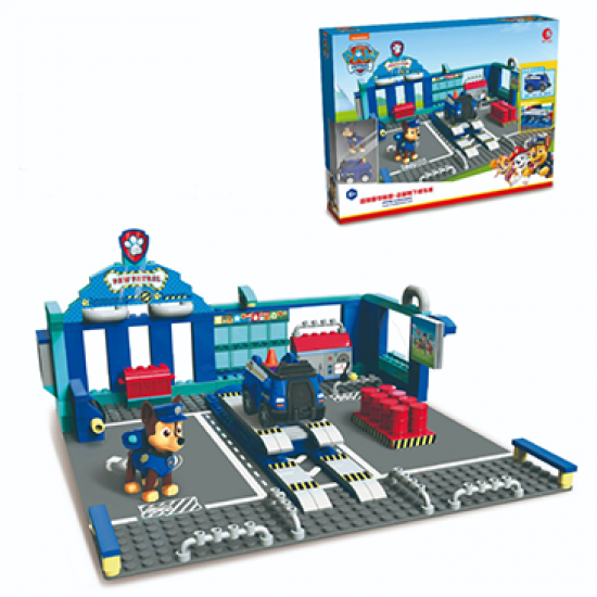 Paw Patrol, Rescue Headquarters Chase Building Blocks