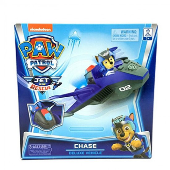 Paw Patrol Jet To The Rescue Chase Deluxe Transforming Vehicle Lights & Sounds Paw Patrol Jet To The Rescue Chase Deluxe Transforming Vehicle Lights & Sounds