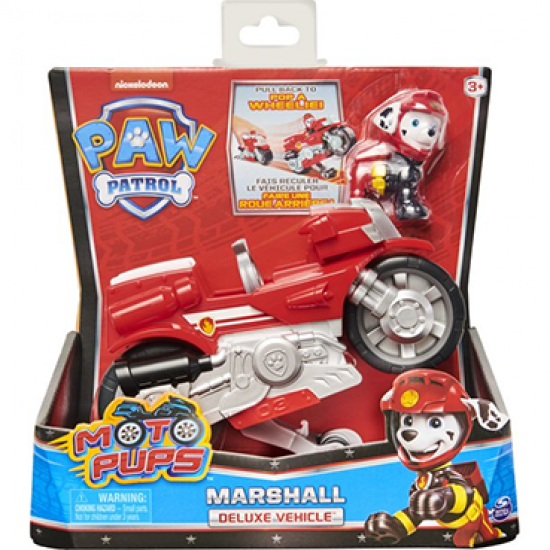 Paw Patrol Moto Pups Delux Vehicles - Marshall