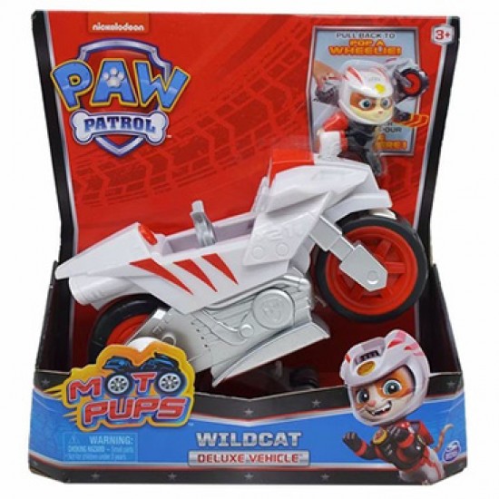 Paw Patrol Moto Pups Delux Vehicles - Wildcat Paw Patrol Moto Pups Delux Vehicles - Wildcat