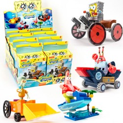 4Pcs SpongeBob SquarePants Lego Compatible The Bikini Bottom Building Blocks