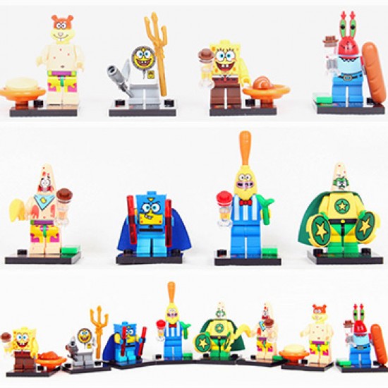 SpongeBob SquarePants Superman Building Blocks