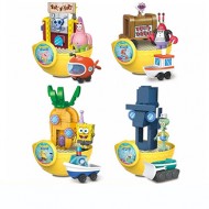 SpongeBob SquarePants Race Car Building Blocks