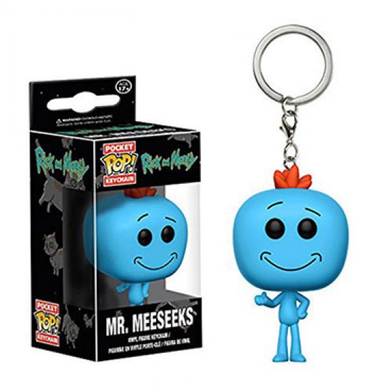 Funko Pop Keychain Rick and Morty - Mr. Meeseeks Funko Pop Keychain Rick and Morty - Mr. Meeseeks