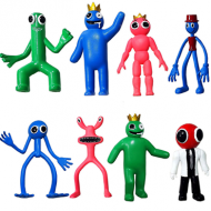 8 PCS Roblox Rainbow Friends Toy Figures - A