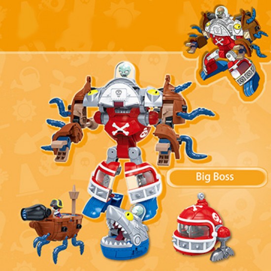 3 in 1 Plants vs Zombies Action Figures Transformation Robot 3 in 1 Plants vs Zombies Action Figures Transformation Robot