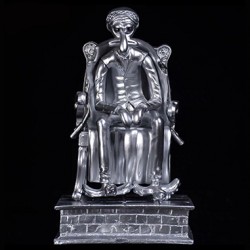 SpongeBob SquarePants Squidward Cos Kuzan One Piece Model （Silver）