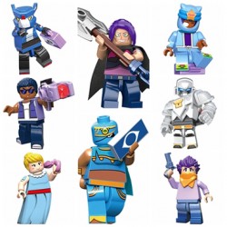 8 PCS Brawl Stars Building Blocks - Season 1
