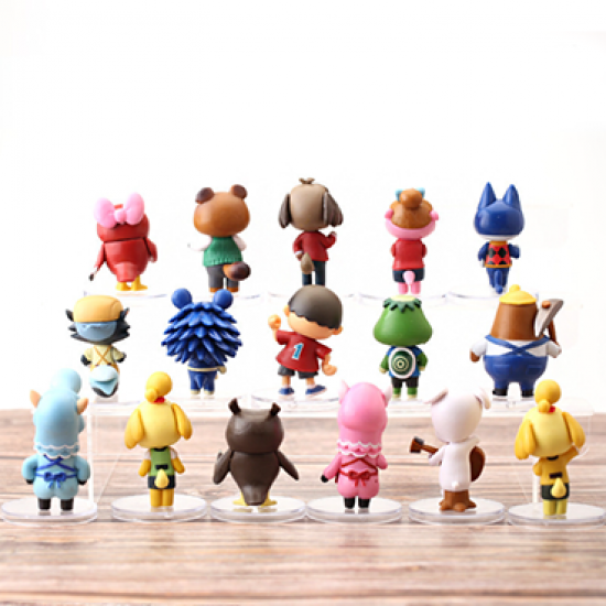 16 PCS Animal Crossing Figures