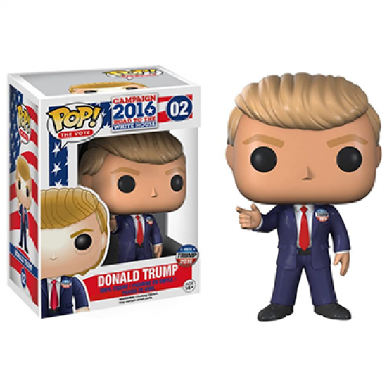 Funko POP! The Vote Campaign 2016 Road To The White House #02 Vinyl Figure - Donald Trump Funko POP! The Vote Campaign 2016 Road To The White House #02 Vinyl Figure - Donald Trump