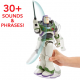 Talking Buzz Lightyear 12 Inch Action Figure with Motion, Light and Sound