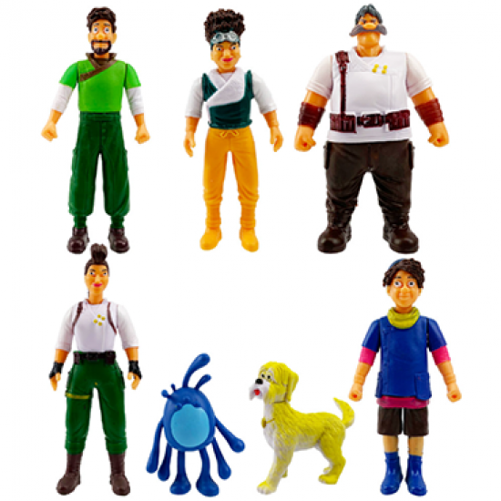 7 PCS Strange World Action Figures
