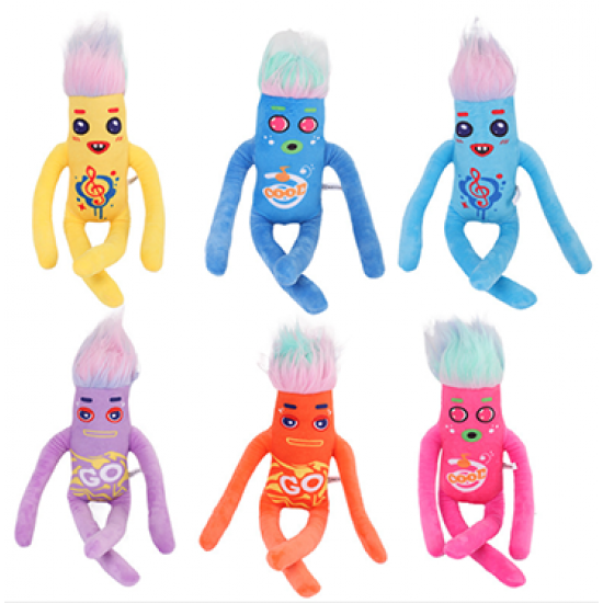 6 PCS Nobody Sausage Plush Toy