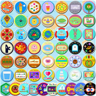 52 PCS Hey Duggee Badges - Season 2