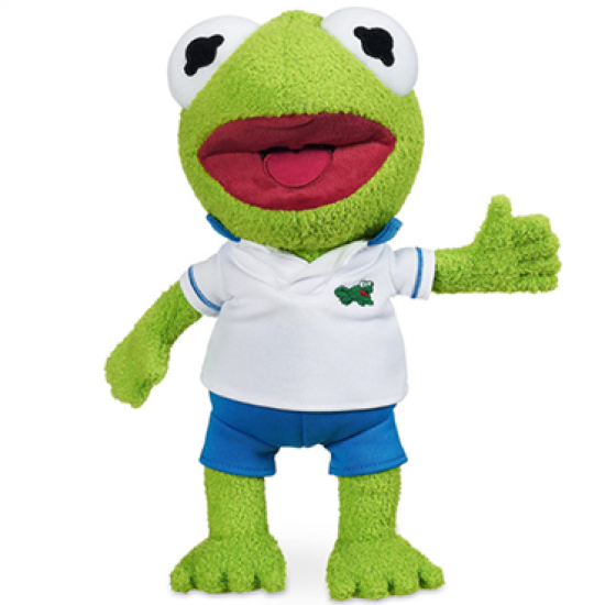 Cute Kermit The Frog Plush Toy With Clothes