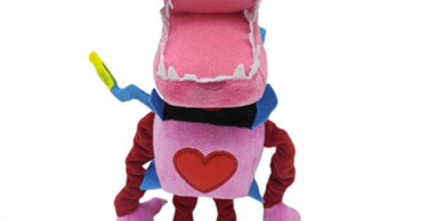 Poppy Playtime Boxy Boo Plush Toy - Pink