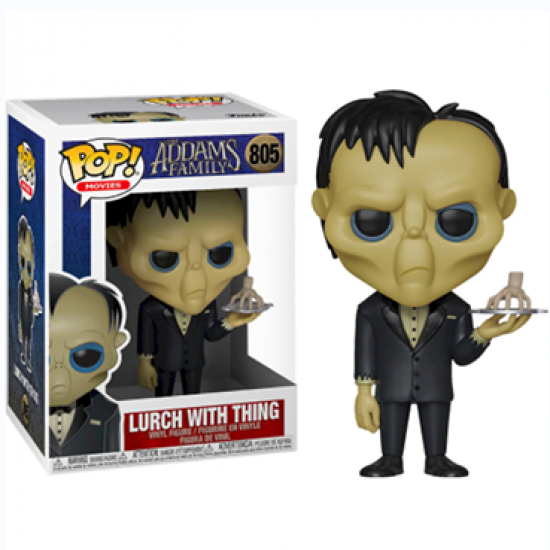 Funko Pop! The Addams Family Lurch with Thing #805 Funko Pop! The Addams Family Lurch with Thing #805