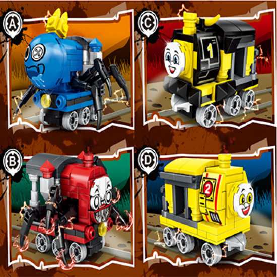 Choo Choo Wuoo - Wuoo Charles Game Train Building Blocks