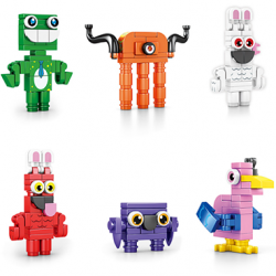 6PCS Mini Garten of Banban Building Blocks 85012