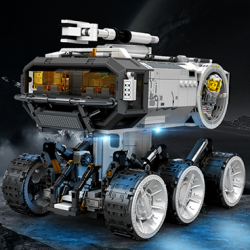 The Wandering Earth Lunar Base Rotating Vehicle Building Blocks 1182 pcs