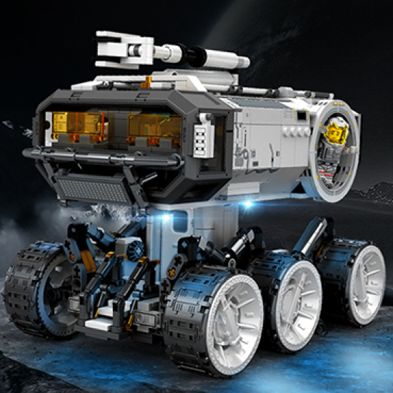 The Wandering Earth Lunar Base Rotating Vehicle Building Blocks 1182 pcs