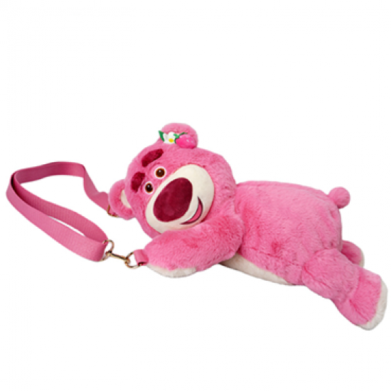 Cute Cartoon Toy Story Lotso Huggin Bear Plush Backpack Cute Cartoon Toy Story Lotso Huggin Bear Plush Backpack