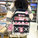 Kawaii Toy Story Lotso Canvas Backpack - Black