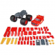 Blaze Transforming Car with Mechanical Arm Building Blocks