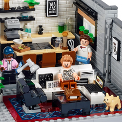 Queer Eye The Fab 5 Loft 12008 Toy Building Blocks 974pcs